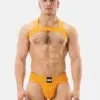Pack arnés elastico Matt + Suspensorio Amarillo