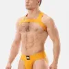 Pack arnés elastico Matt + Suspensorio Amarillo