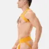 Pack arnés elastico Matt + Suspensorio Amarillo