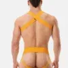 Pack arnés elastico Matt + Suspensorio Amarillo