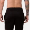 Vista trasera del Short Deportivo Barcode Berlin Kaberi Negro.