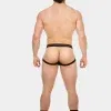 Suspensorio Barcode Berlin Jock Swim Anton Negro