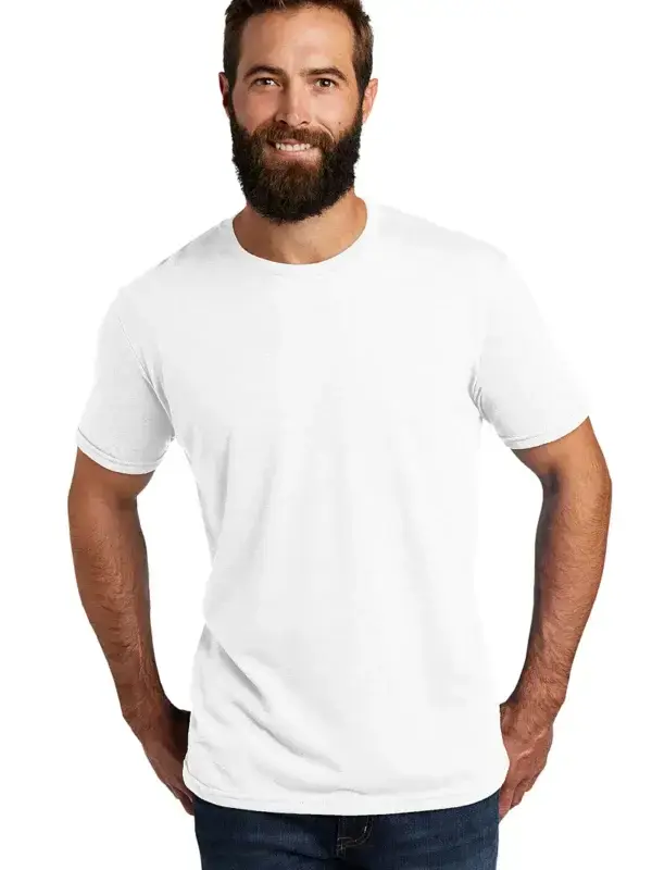 Camiseta Ajaxx63 Athletic Tri-blend Blanca