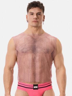 Tanktop Barcode Berlin Bling Rosa