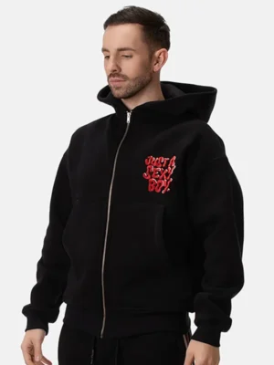 Sudadera Barcode Berlin Gadget Negra para Hombre