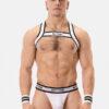 Tanga Suspender Bottom Blanco de Barcode Berlin