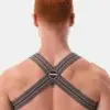 Arnés elástico Hombre Barcode Berlin Hapero Gris