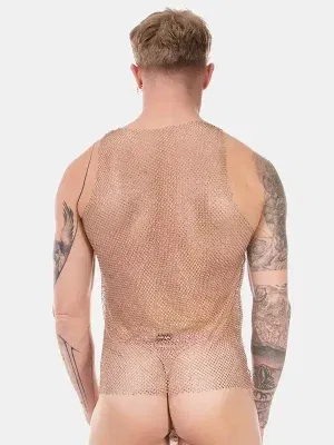 Camiseta de tirantes Blitzy Nude