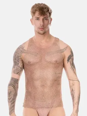 Camiseta de tirantes Blitzy Nude