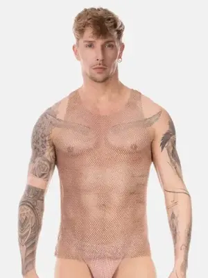 Camiseta de tirantes Blitzy Nude