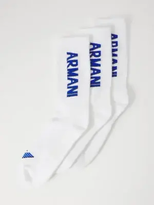Pack 3 Calcetines Emporio Armani Sponge Blancos