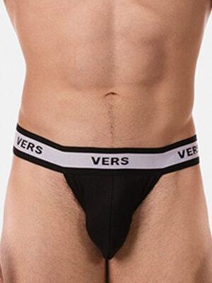 Tanga Suspender Vers negro de Barcode Berlin, 92414