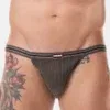 Suspensorio de cintura estrecha Barcode Berlin Vanko Gris
