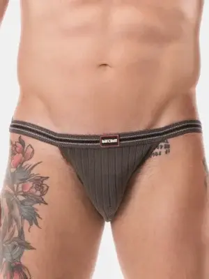 Suspensorio de cintura estrecha Barcode Berlin Vanko Gris