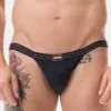 Suspensorio de cintura estrecha Barcode Berlin Vanko Azul