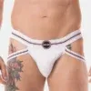 Jockstrap Barcode Berlin Zoran Azul Blanco
