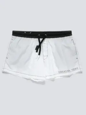 Bañador Corto Hombre Yeah Blanco