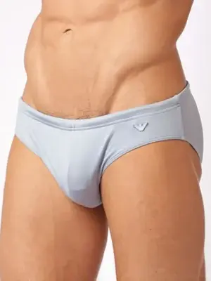Bañador Slip Emporio Armani Essential Azul