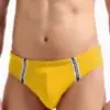Bañador slip hombre Emporio Armani Logotape Amarillo