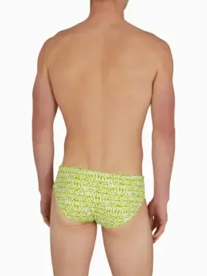Bañador Slip Hombre Emporio Armani All Over Logo Limpunch