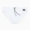 Bañador Slip Hombre Emporio Armani de Pique Blanco