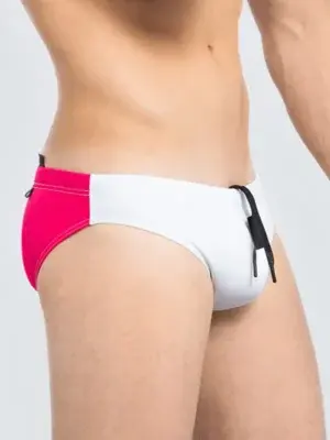 Bañador Slip Hombre Yeah! Original Stage Blanco Rosa