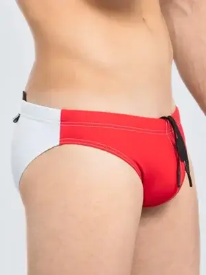 Bañador Slip Hombre Yeah! Original Stage Rojo Blanco