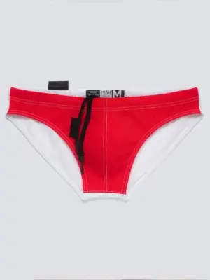 Bañador Slip Hombre Yeah! Original Stage Rojo Blanco