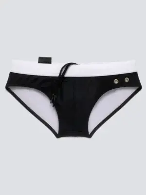 Bañador Slip Hombre Yeah! Splendor Negro