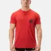 Camiseta de manga corta Barcode Berlin Min Roja