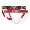 Pack 2 Suspensorios Emporio Armani Rojo Blanco
