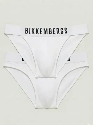 Pack 2 Slips Bikini Hombre Bikkembergs