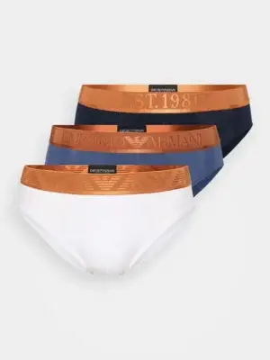 Pack 3 Slips Emporio Armani Shiny Band
