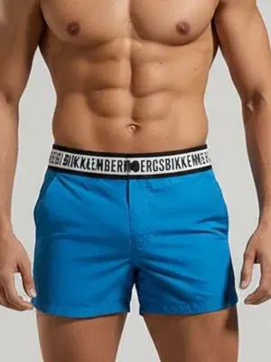 Bañador Short Bikkembergs Azul Electrico