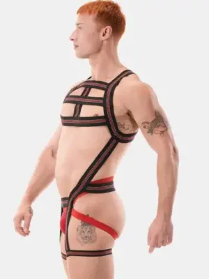 Body Arnés Barcode Berlin Jaro negro