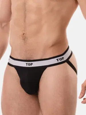 Suspensorio Barcode Berlin Top Negro