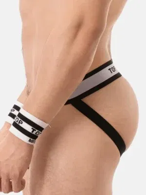 Suspensorio Barcode Berlin Top Negro