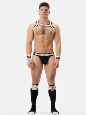 Pack Suspensorio Top Barcode Berlin y Arnes Top