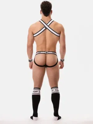 Pack Suspensorio Top Barcode Berlin y Arnes Top