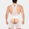 Body Singlet Chap Barcode Berlin Krish Blanco Azul