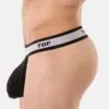 Tanga Suspender Barcode Berlin Top Negro