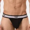 Tanga Suspender Barcode Berlin Top Negro