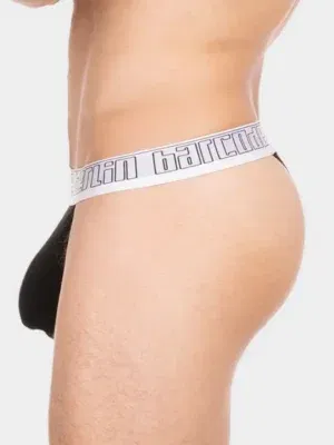 Tanga de Modal Hombre Barcode Berlin Malkhaz Negro