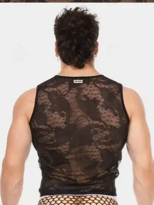 Camiseta de tirantes transparente Barcode Berlin Ozil
