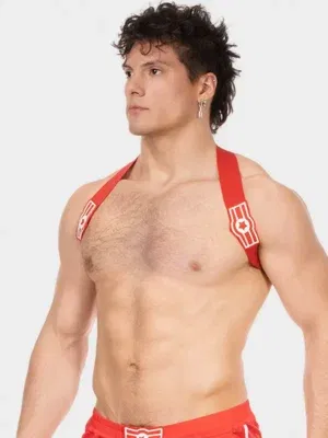 Arnés Hombre Barcode Berlin Everette Rojo