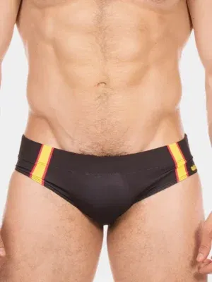 Bañador Slip Hombre Barcode Berlin Slut Negro