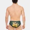 Bañador Slip Hombre Barcode Berlin Slut Verde