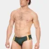 Bañador Slip Hombre Barcode Berlin Slut Verde