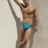 Bañador Slip Cadaqués con Relleno y Power Shape Azul | XXXMadrid