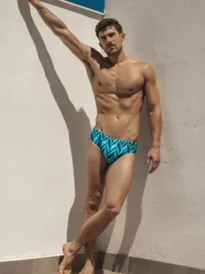 Bañador Slip Cadaqués con Relleno y Power Shape Azul | XXXMadrid